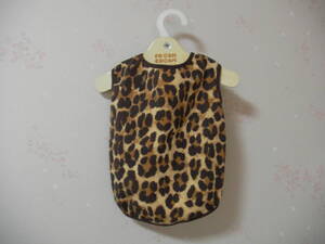 Ручная работа☆Одежда для собак☆Маленькая собака☆Танка сверху☆Модные☆Леопардовый рисунок☆Коричневый☆Леопардовый рисунок в виде цветка☆Танка сверху☆.