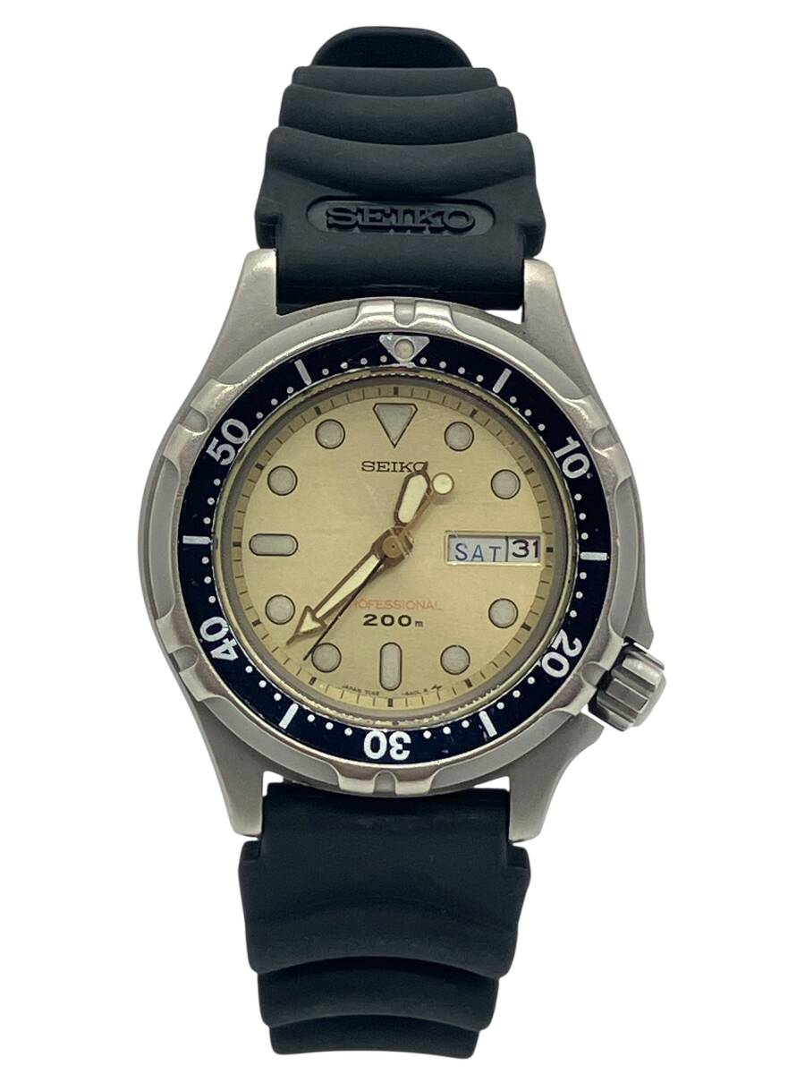 SEIKO 7C43-6A00 ダイバーズウォッチ クォーツ チタンケース Yahoo!オークション -「7c43-6a00」の落札相場・落札価格
