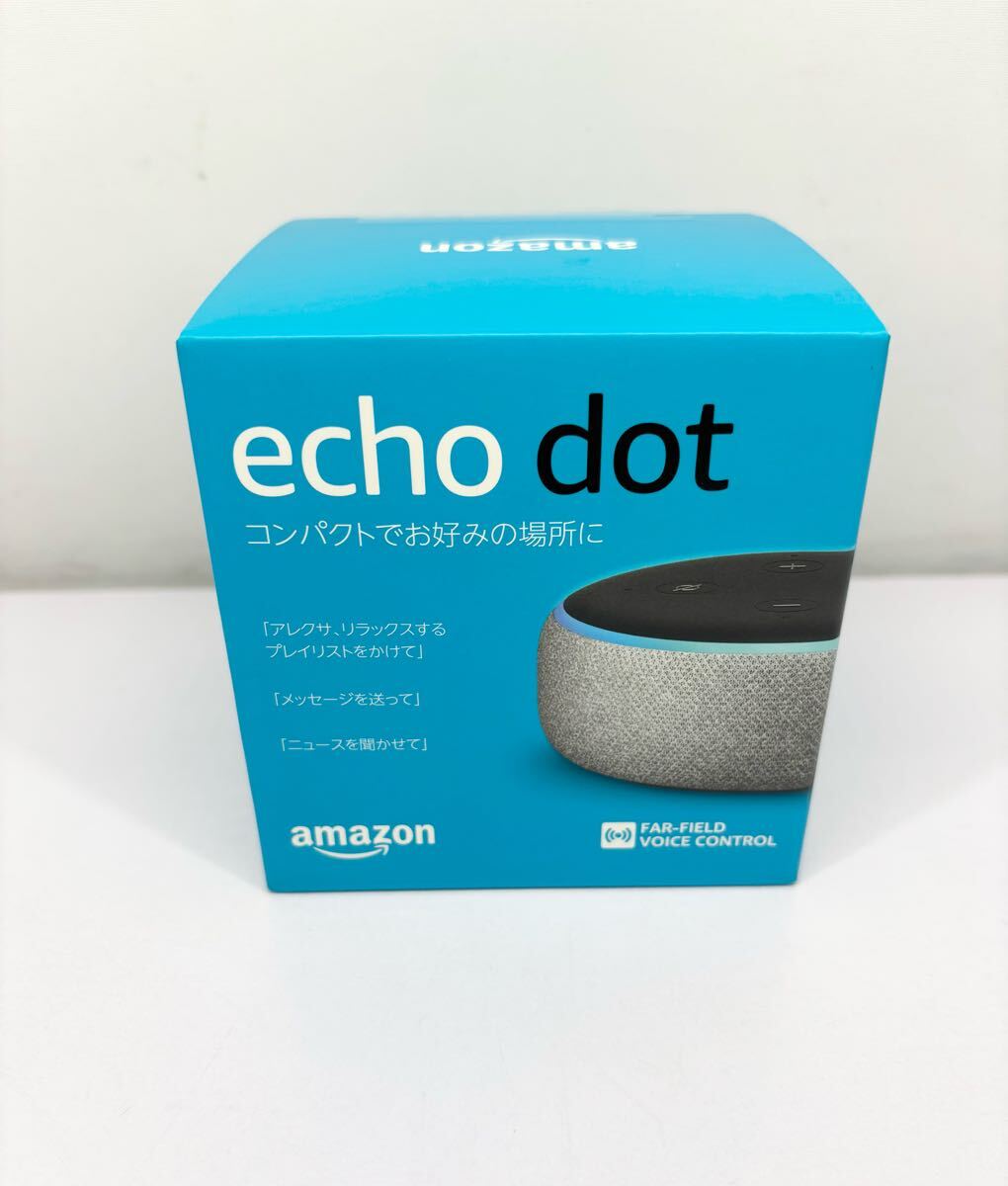 Amazon Echo Dot 第3世代 未開封 未使用 Amazon Echo Dot 第3世代 未開封 未使用 - メルカリ