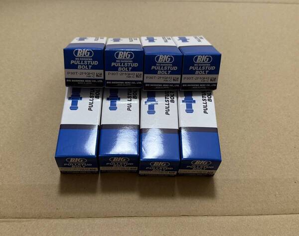 大昭和精機 プルスタッドボルト P30T-2MGH3 8個 BT30 BBT30 ブラザー (BIG DAISHOWA ユキワ精工 NTツール 日研工作所 工作機工具