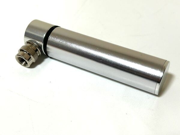 【送料無料】ThinkRider 超小型9.8cmミニ携帯ポンプ 120psi シルバー 新品未使用