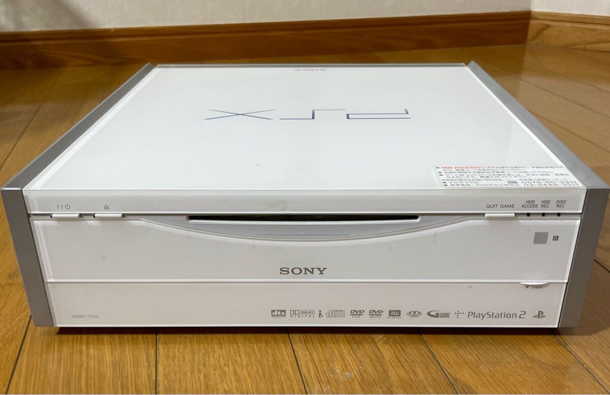 SONY ハードディスク搭載レコーダーPSX DESR-7700 ジャンク品 Yahoo!オークション -「desr-7700」の落札相場・落札価格