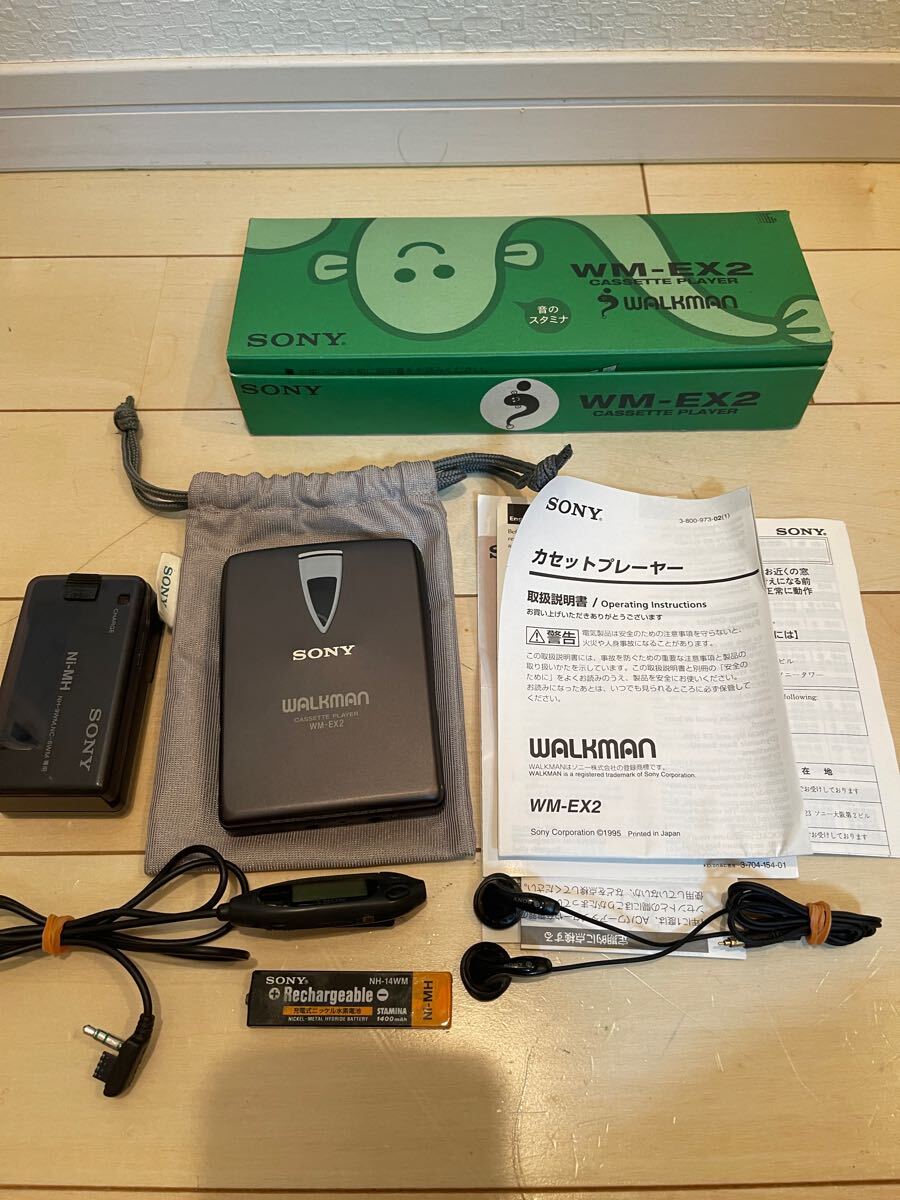 6点セット★SONY ソニー★カセットウォークマン★WM-EX2★ジャンク品 Yahoo!オークション -「sony wm-ex2」の落札相場・落札価格