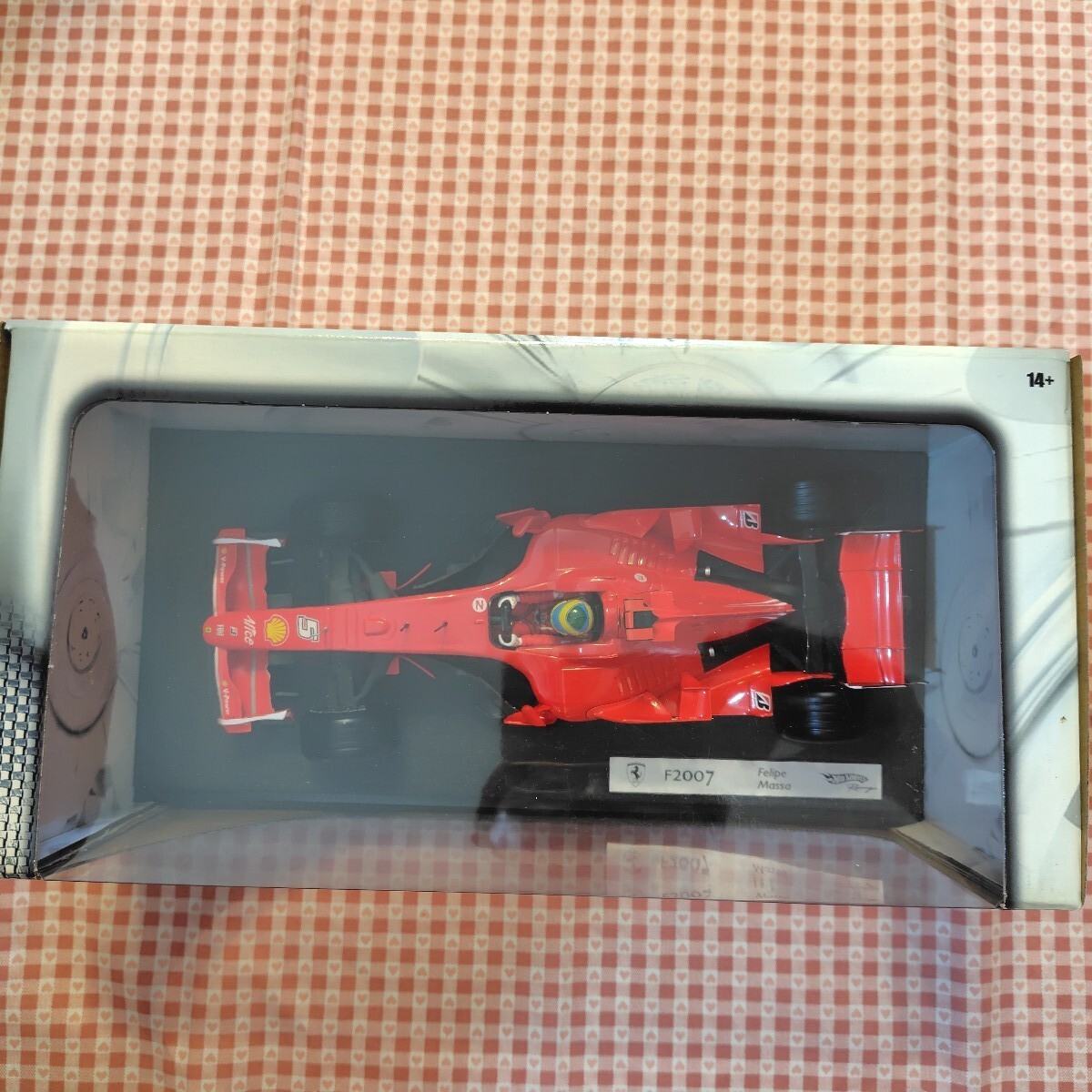 Hot Wheels F2007 フェリペ・マッサ ミニカー Hot Wheels 1/18 F2007 Felipe Massa F1 MATTEL HOT