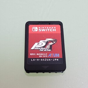 Nintendo Switch ニンテンドースイッチ ソフト ペルソナ5 ザ ロイヤルPERSONA5 THE ROYAL 動作確認済み 人気ソフト