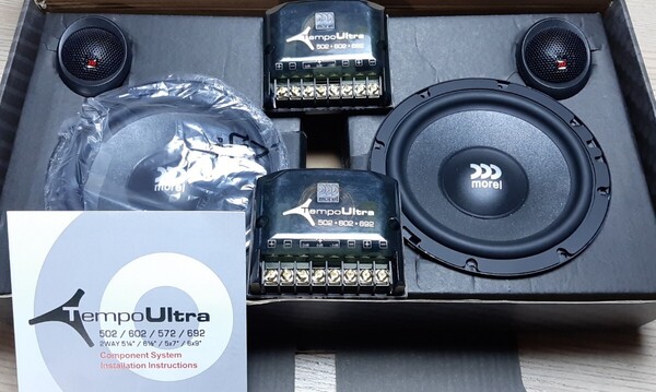 新品 送料無料 モレル tempoultra 6.5インチスピーカー morel