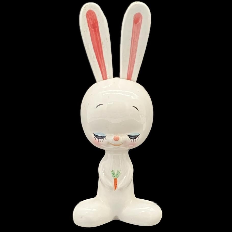 内藤ルネの陶器*耳がフォークのうさぎ 昭和レトロ ヴィンテージコレクション Yahoo!オークション -「内藤ルネ うさぎ」の落札相場・落札価格