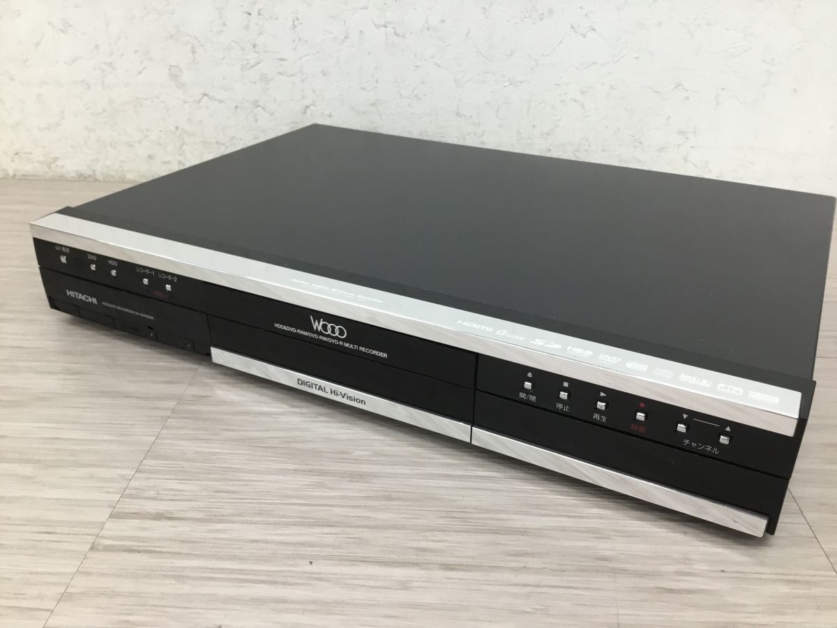 HITACHI DV-DH500w 2005年製 Yahoo!オークション -「日立 dv-dh500w」の落札相場・落札価格