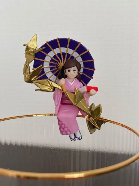 コップのフチ子 JAPAN 彩 折り鶴のフチ子 折鶴 奇譚クラブ ガチャ カプセルトイ フィギュア マスコット タナカカツキ グッズ キタンクラブ