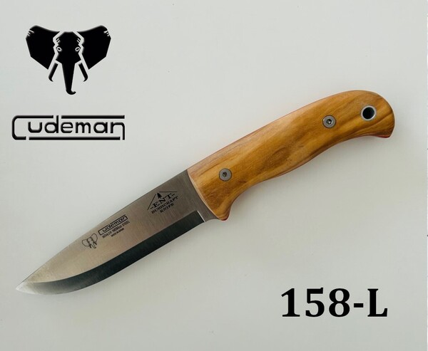 【新品】クードマン 158-L ブッシュクラフト ナイフ CUDEMAN KNIFE 158-L BUSHCRAFT サバイバル キャンプ アウトドア 釣り キャンプ 焚き火