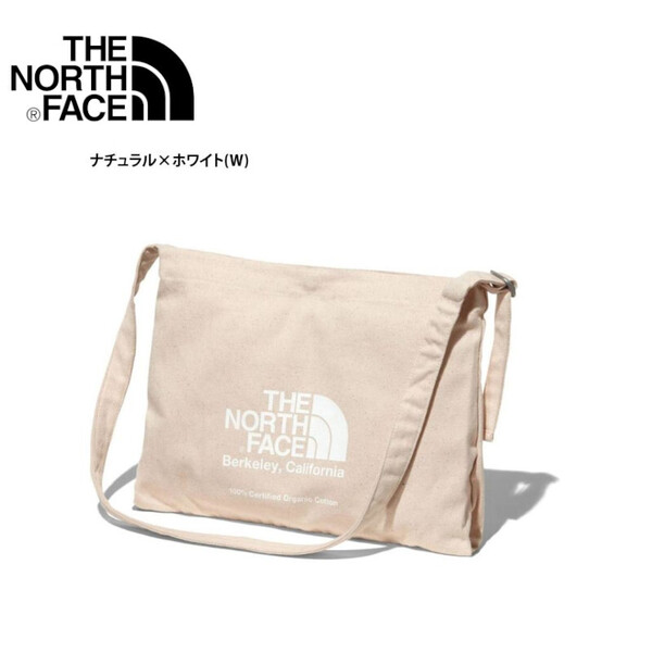 【新品】 THE NORTH FACE ザ・ノースフェイス NM82041 オーガニック コットン ミュゼット バッグ ショルダーバッグ かばん ホワイト 7