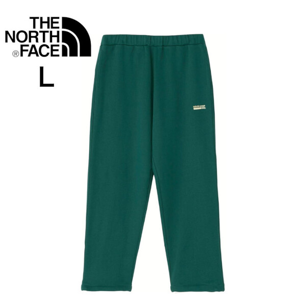 【新品】 THE NORTH FACE ノースフェイス ネバーストップアイエヌジーパンツ NB82332 スウェット ロングパンツ ユニセックス グリーン L