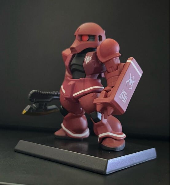 FW GUNDAM CONVERGE ガンダムコンバージ シャア専用 ザクⅠ リペイント