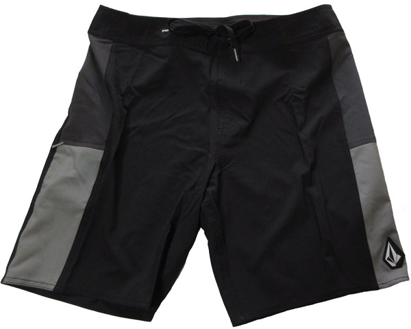 Volcom ボルコム メンズ Dumbreck ボードショーツ 32インチ ブラック サーフパンツ ジッパー付きポケット