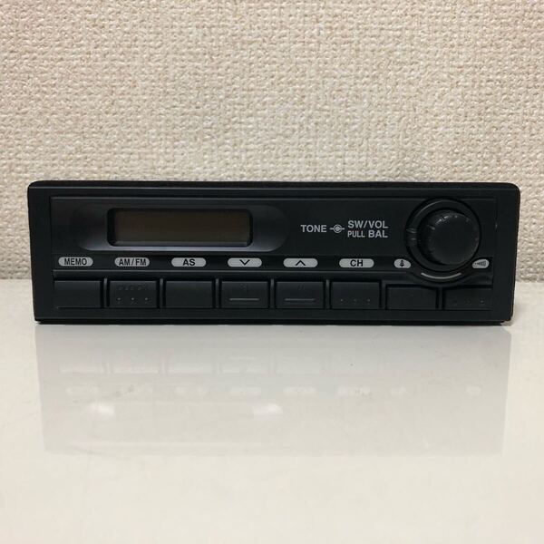 新車外し RJ-9292B 24V カーオーディオ AM/FM いすずイスズ日野三菱ふそうUD プロフィアレンジャーギガエルフキャンター4車共通 14ピン