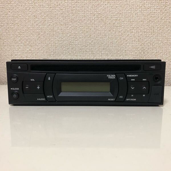 新車外し 24V トラック純正オーディオ AM FM CD AUX USB付き 日野 いすゞ イズズ ISUZU ふそう UD ⑤