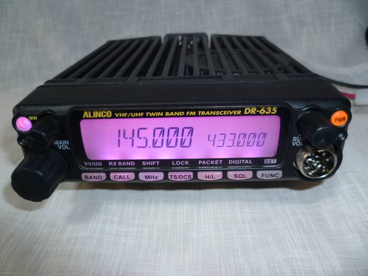 ALINCO DR635Dデュアルバンド 144/430MHz Yahoo!オークション -「dr-635d」の落札相場・落札価格
