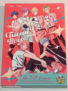 フットサルボーイズ!!!!!第2巻(特装限定版)/Blu-ray Discブルーレイ・ディスクBD TVテレビアニメ 初回限定 帯