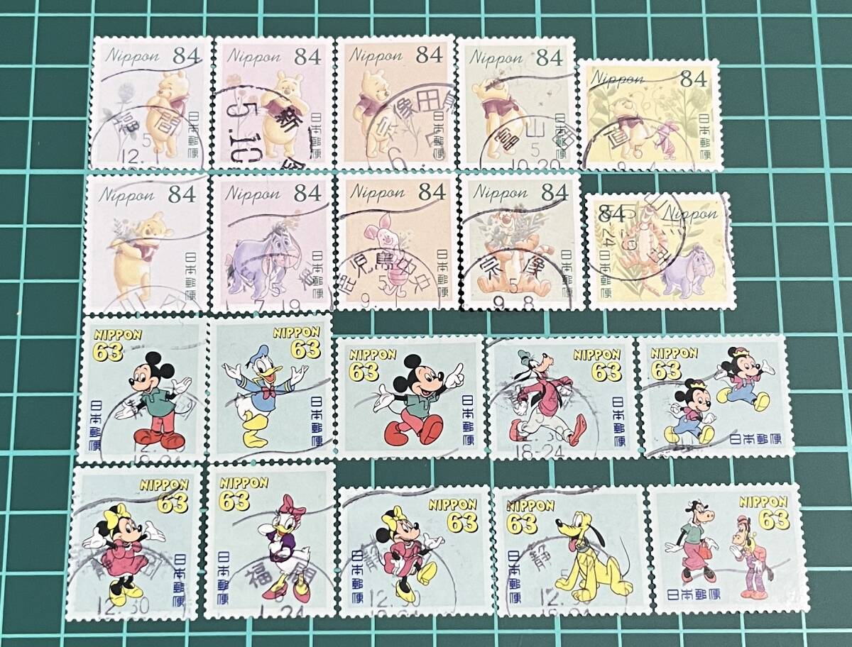 ディズニー切手6種シート 使用済み 2025年最新】Yahoo!オークション -ディズニー 切手の中古品