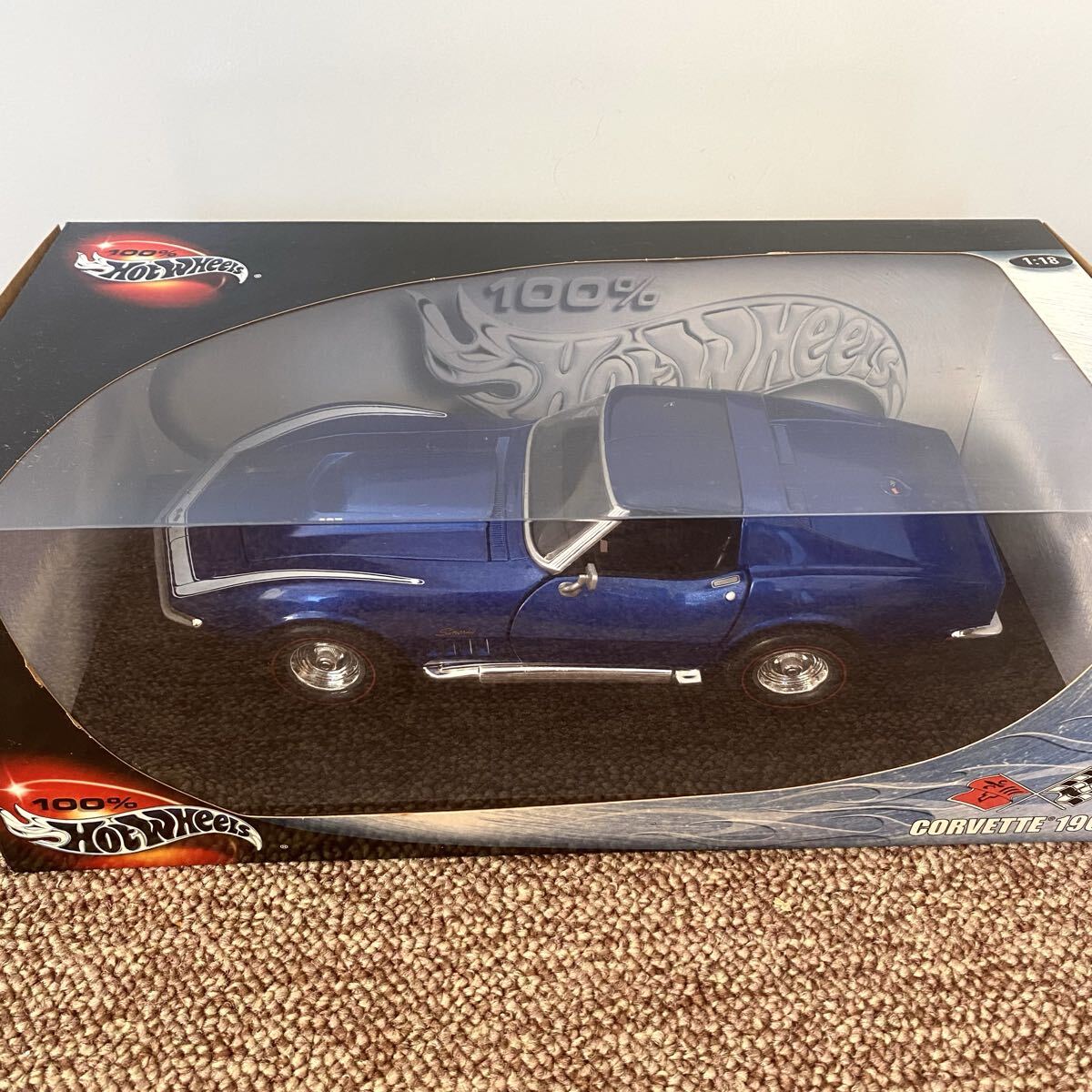 Hot Wheels コルベット ホットロッド 1/18ミニカー Yahoo!オークション -「(1%2f18 1:18) (corvette コルベット