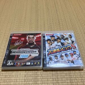即決 中古 【PS3ソフト】ワールドサッカー ウイニングイレブン2008 プロ野球スピリッツ5 KONAMI コナミ 野球 サッカー