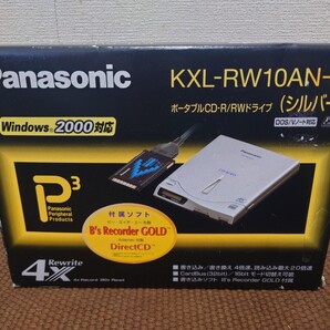 即決 希少 当時物 送料無料 新品同様美品 パナソニック CD R RW KXL RW10AN S
