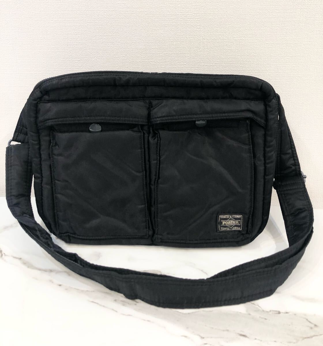 未使用級 PORTER ポーター タンカー ショルダーバッグ ブラック XL 未使用級✨PORTER ポーター タンカー ショルダーバッグ