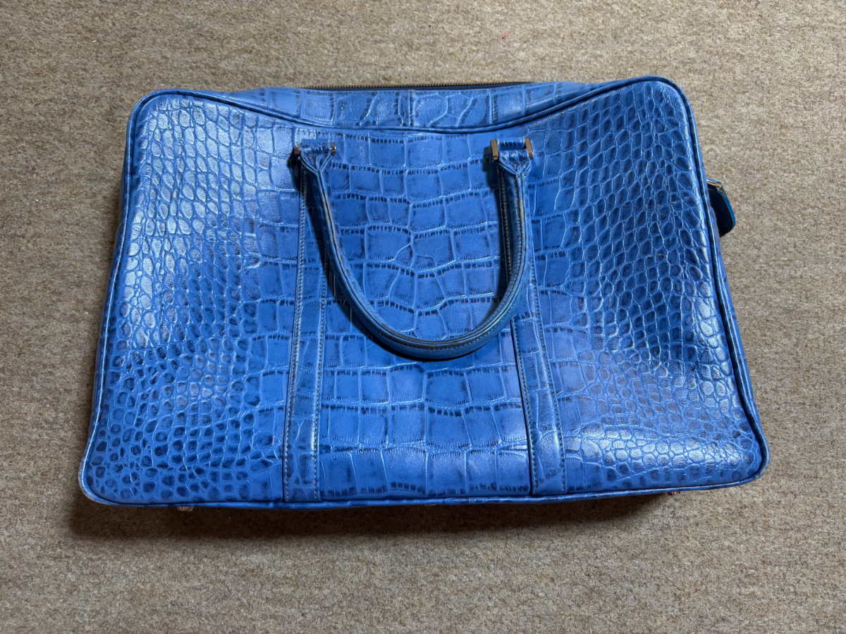希少美品！ブルークロコダイル　センター取り　鰐革　定価19万　最上級ハンドバッグ 楽天市場】【20％オフクーポン】スモール クロコダイル