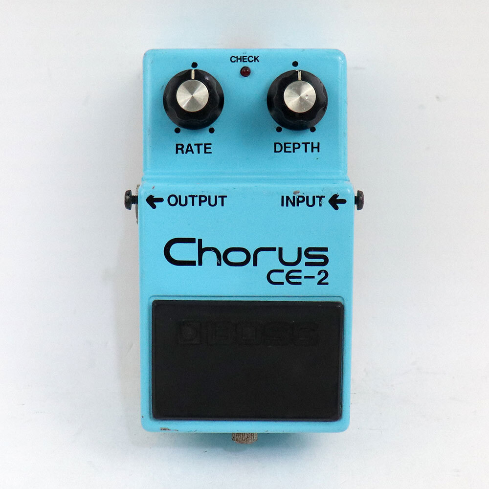 ギター用 BOSS CE-2 ジャンク品 本来銀ネジ made in Japan Yahoo!オークション -「boss ce-2 銀ネジ」の落札相場・落札価格