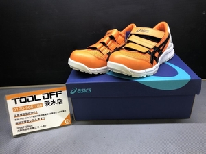015* не использовался товар *asics безопасная обувь 22.5.FCP202 orange × черный