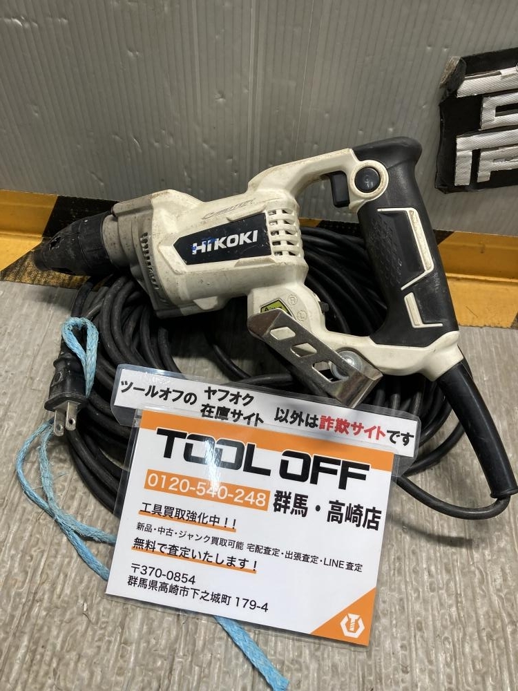 中古品　Hikoki ボード用ドライバーW4SE Amazon.co.jp: HiKOKI(ハイコーキ) ボード用ドライバ AC100V