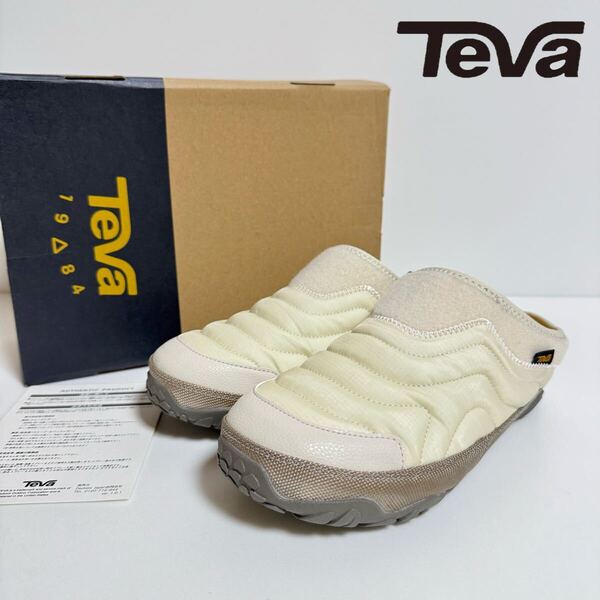 TEVA テバ REEMBER TERRAIN リエンバー テレインサボ クロッグ スリッポン サンダル クロックス バーチ シャトーグレー 24cm