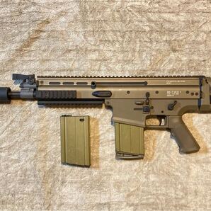 VFC SCAR-H FDE ハイパワーカスタム電動ガン AAC7.62サイレンサー付属 ver.2メカボ m4 ar15 エアガン