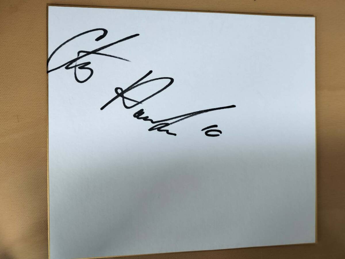 ソフトバンクホークス　松坂大輔　サファテ　直筆サイン色紙 2025年最新】松坂大輔 直筆サインの人気アイテム - メルカリ