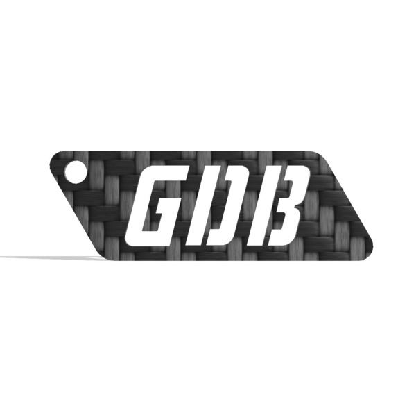 ドライカーボン 型式 キーホルダー SUBARU(スバル) インプレッサ WRX STI GDB