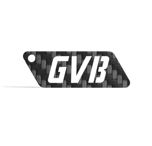 ドライカーボン 型式 キーホルダー SUBARU(スバル) インプレッサ WRX STI GVB