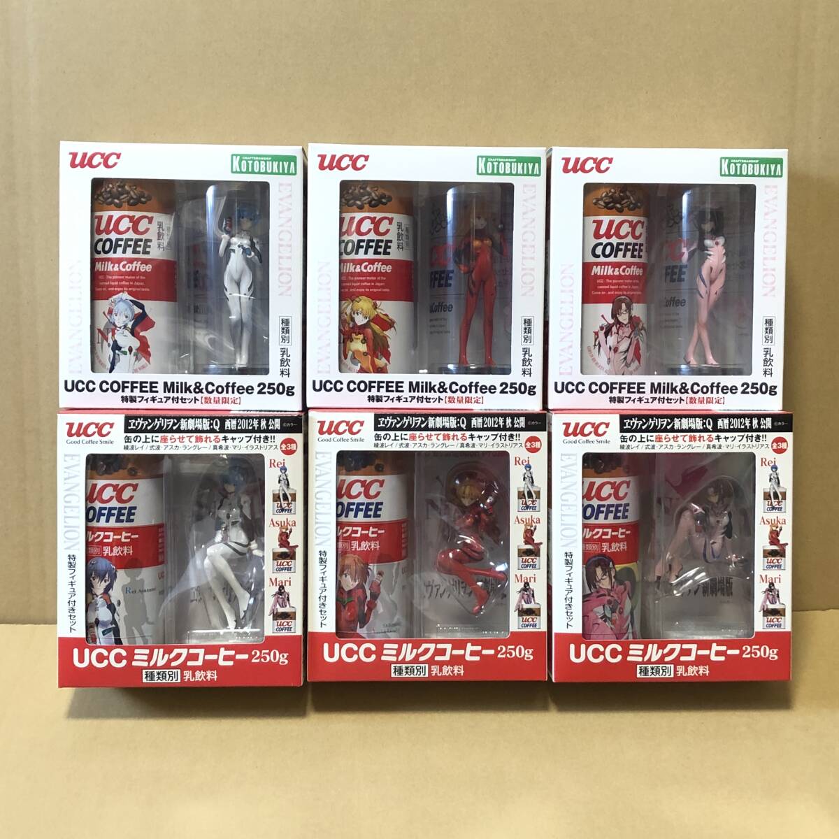 UCC エヴァンゲリオン 特製フィギュア　6セット 2025年最新】ucc エヴァ フィギュア 当選の人気アイテム - メルカリ