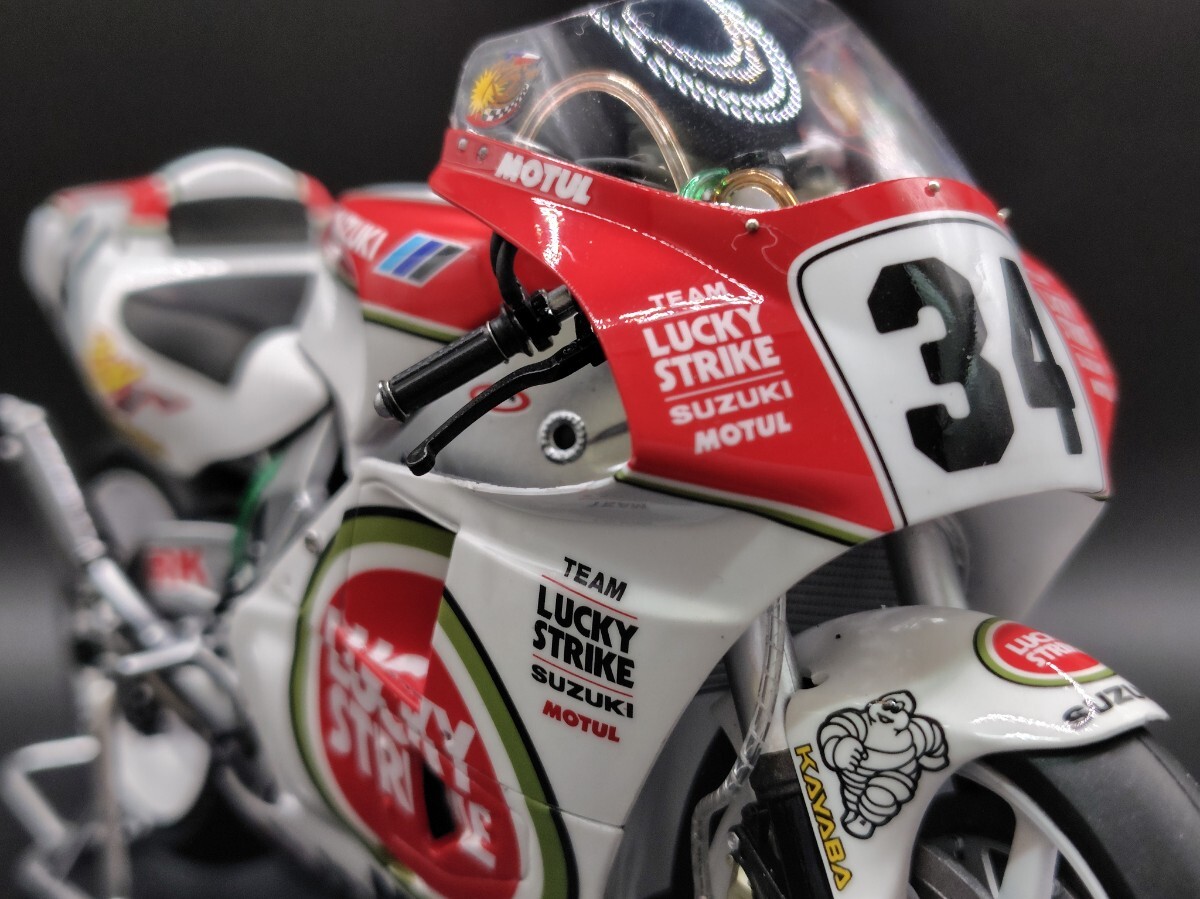 絶版限定スズキRGV500#34ケビン.シュワンツモデル未展示品☆1/24