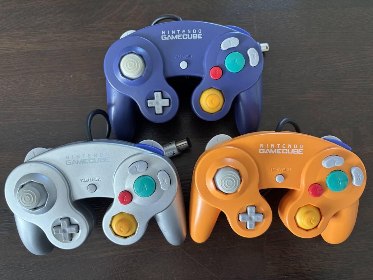 Yahoo!オークション -「ゲームキューブ コントローラー 3個」の