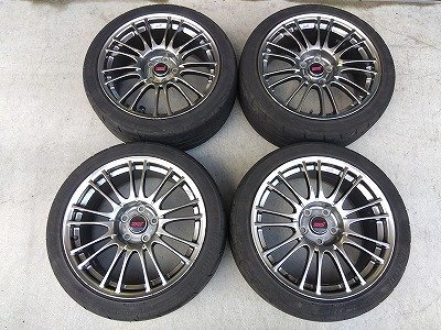 ナナ 美品 BBS ホイール インプレッサ WRX STI 夏タイヤ　鍛造 ナナ様専用 美品 BBS ホイール インプレッサ WRX STI 夏タイヤ