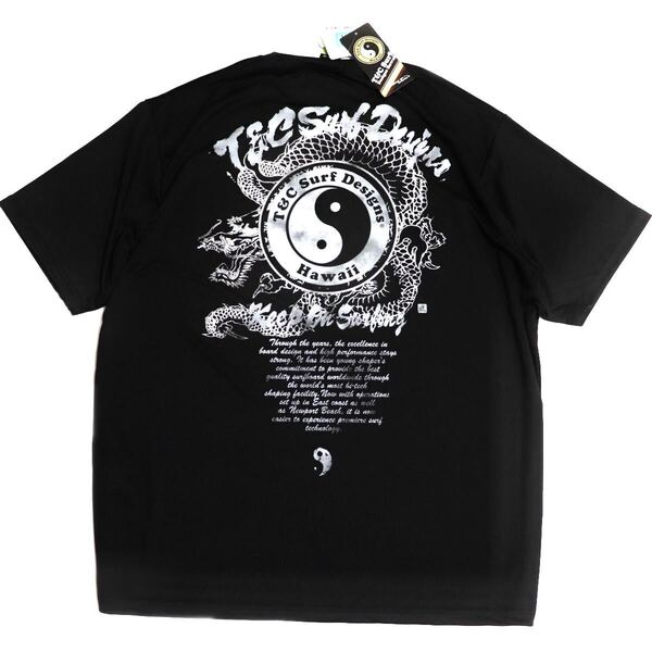 (送料無料)新品未使用品 T&C SURF DESIGNS タウン&カントリー セーブドライ吸汗速乾 メンズ半袖Tシャツ☆サイズ3L 胸囲106〜114㎝