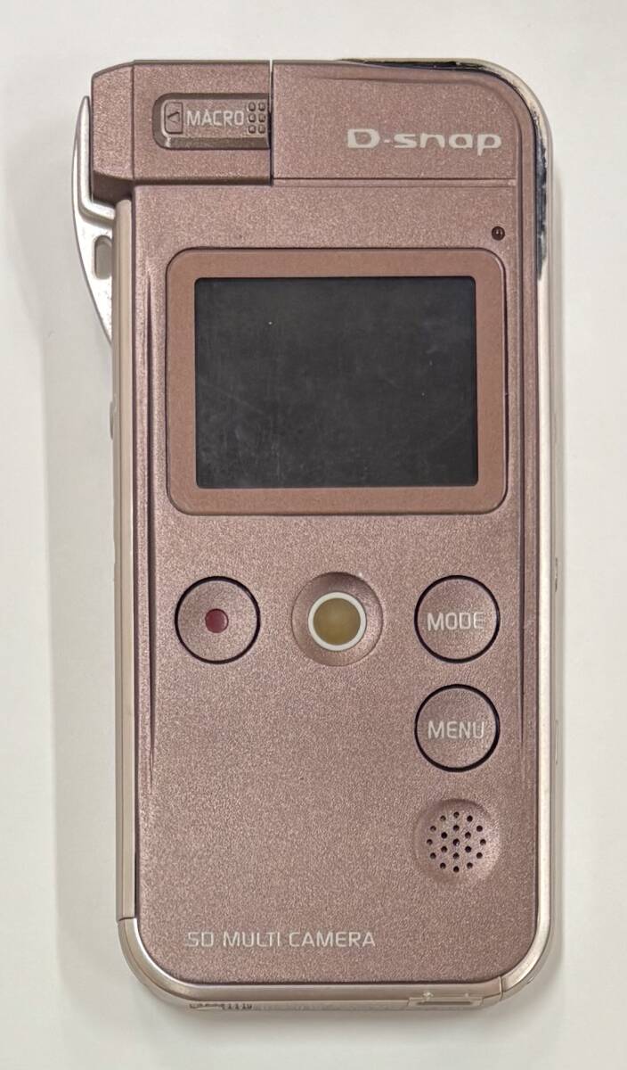 Panasonic D-snap コンパクトデジカメ(動作未確認)+カードケース Yahoo!オークション -「パナソニック d-snap」(デジタルカメラ