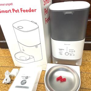 定価15800円★スマート ペット フィーダー★犬 猫 餌やり 自動給餌器 Homerunpet Smart Pet Feeder スマホ アプリ 管理 小型犬 中型犬 猫