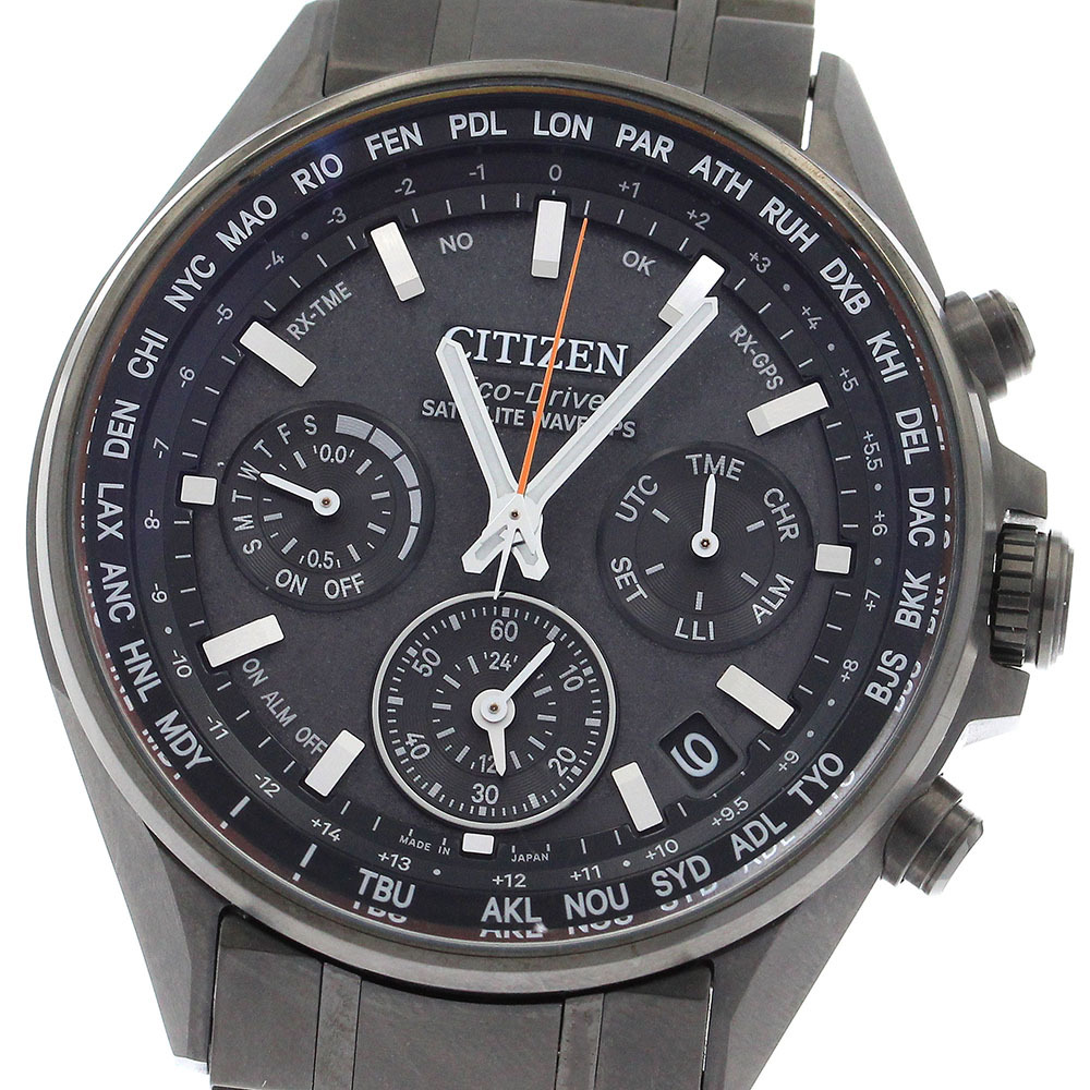 【極美品】シチズン アテッサ GPS電波 ブラックチタン CC4004-58E ヨドバシ.com - シチズン時計 CITIZEN WATCH ATTESA アテッサ