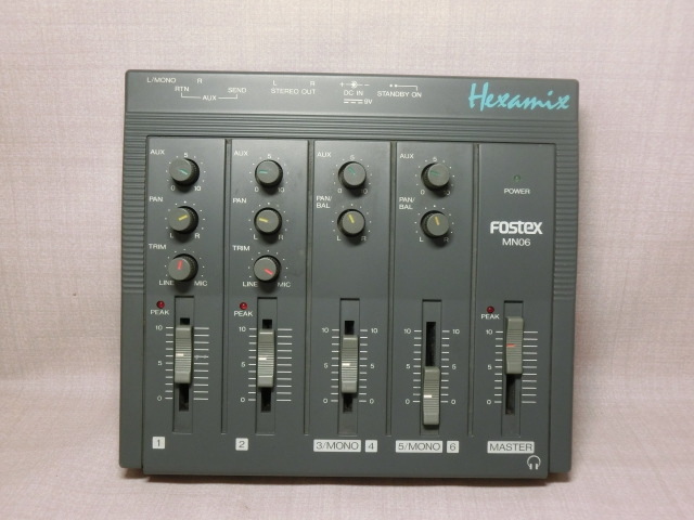 配信機器・PA機器・レコーディング機器 FOSTEX X-18 Yahoo!オークション -「fostex mixer」(ミキサー