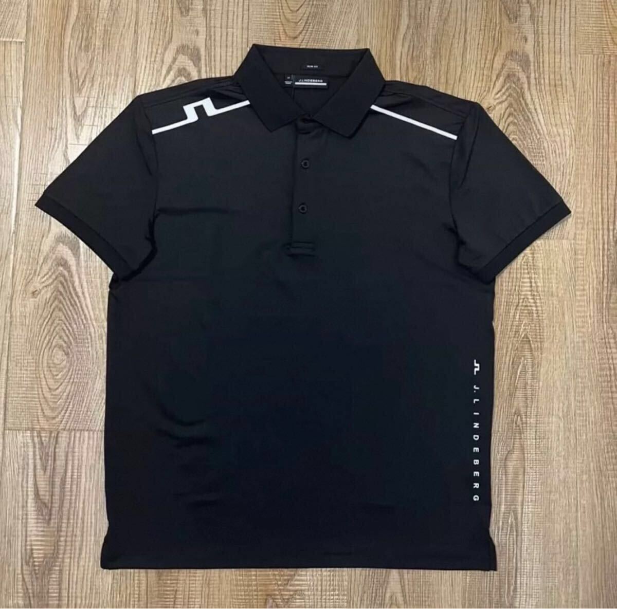 新品未使用J.LINDEBERG 黒 ポロシャツ サイズ50 Yahoo!オークション -「jリンドバーグ ポロシャツ」(スポーツ