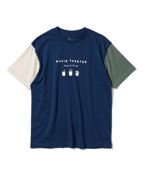 新品 THE SHOP TK(Kids) オーガニックコットン半袖Tシャツ 14(140cm) 3点セット カーキ(327) ブルー(593) ディープグレー(515)
