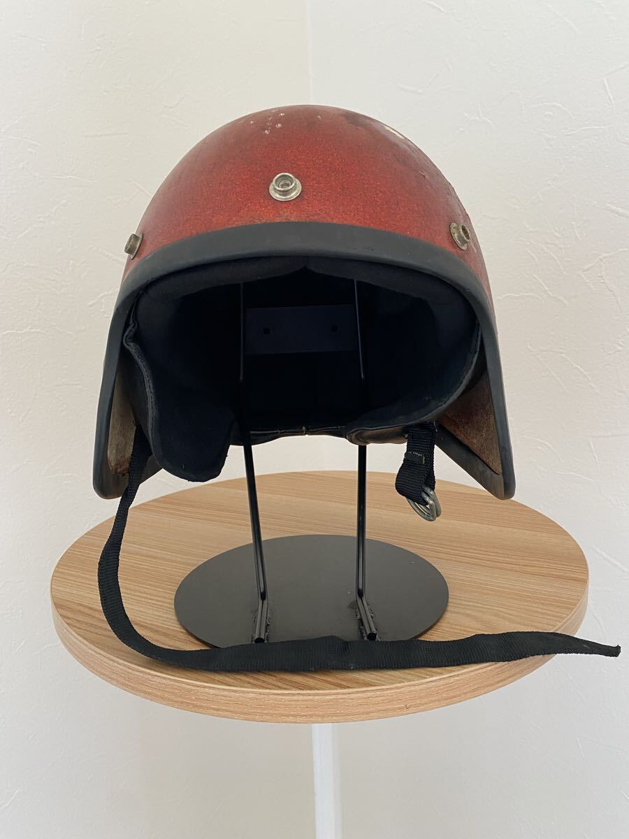 ビンテージ ヘルメット　昭和　当時物　60s 70s ハーレー SAFETECH☆Lサイズ 70年代 ビンテージヘルメット 旧車 ハーレー