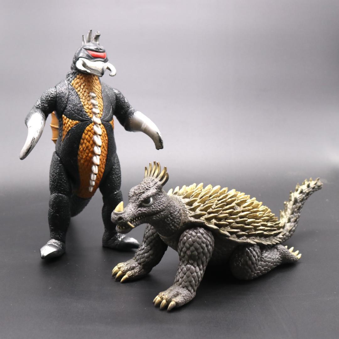 メカゴジラガイガンセット ソフビ ゴジラ怪獣 当時物 BANDAI Yahoo!オークション -「ガイガンソフビ」の落札相場・落札価格
