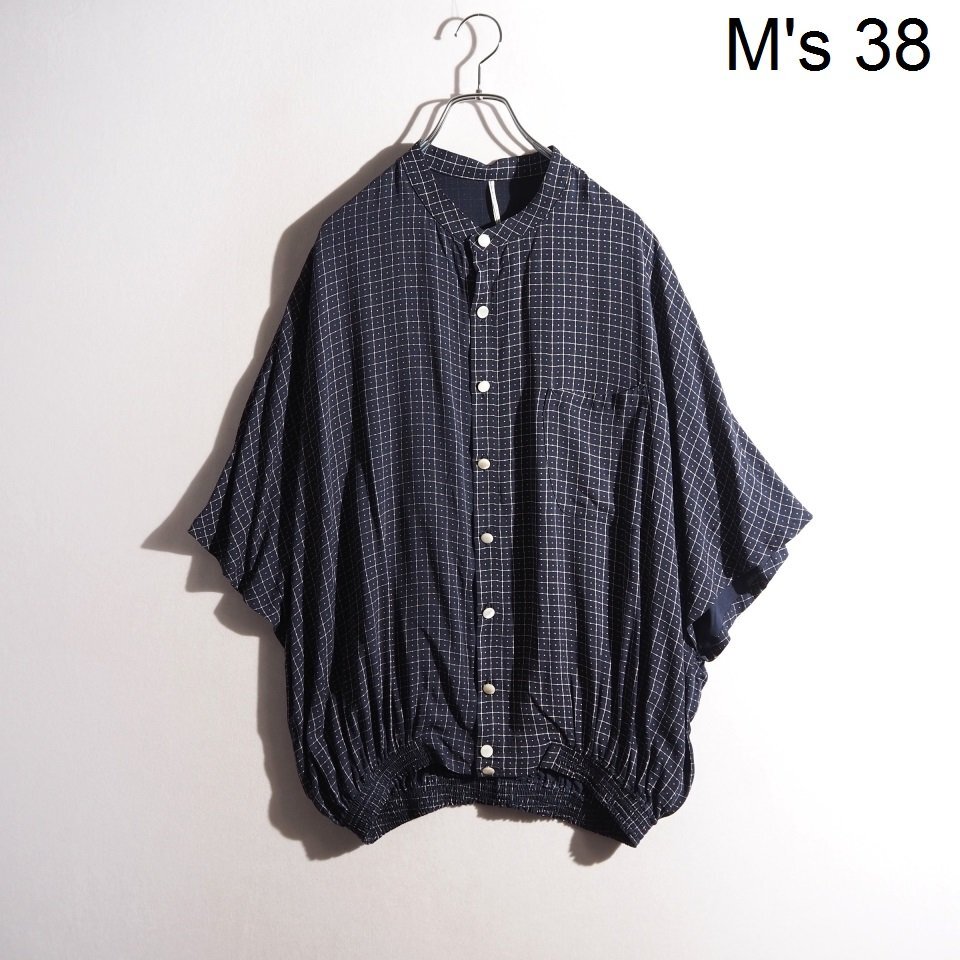 m&#39;s braque - m&#39;s braque エムズブラック カジュアルシャツ F 黒x白(総柄) 【古着】【中古】 m's braque / Aloha Shirt (White-Black) | twelve